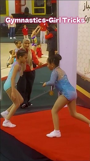 Gymnastics Girl Tricks✨