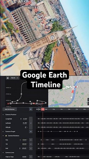 Google Earth TIMELINE - no AI, no drone 🔥
