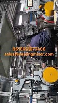 Rubber compound production line(Dispersion kneader-rubber strainer-Hydraulic mixing mill-batch off