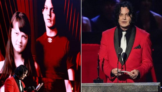 Jack White describes bond with Meg White in emotional Hall of Fame speech
