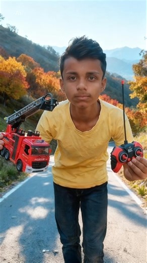 Amazing RC Remote Control Fire Truck Car Unboxing Video 🔥😱 #shortsfeed #shorts