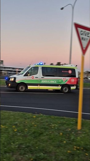 St.John Ambulance responding