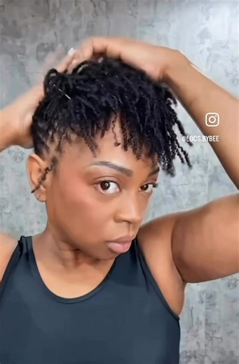 Stylish Short Locs: 10 Easy Self-Styling Ideas