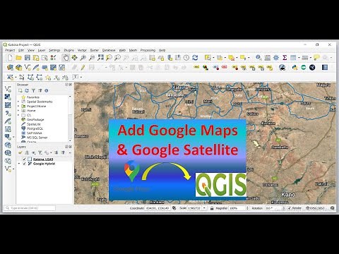 How to Add Google Maps & Google Satellite as a Base Layer in QGIS