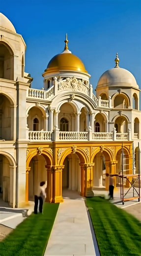 Luxury Palace Construction Timelapse ASMR | Royal Palace Build Step by Step | 20x Satisfying Video