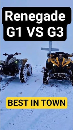 Renegade G1 vs G3: The Ultimate Showdown