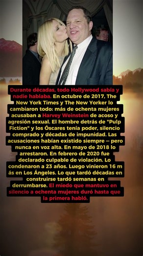 La historia de Harvey Weinstein