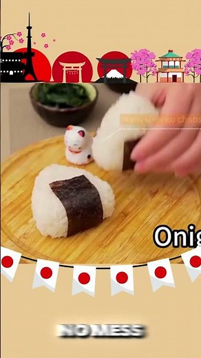Onigiri Mold Kit & Sushi Press for Perfect Rice Balls