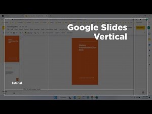 How to Make a Google Slide Vertical