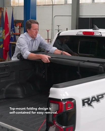 Ford Soft Folding Truck Bed Cover by Advantage® - Ranger