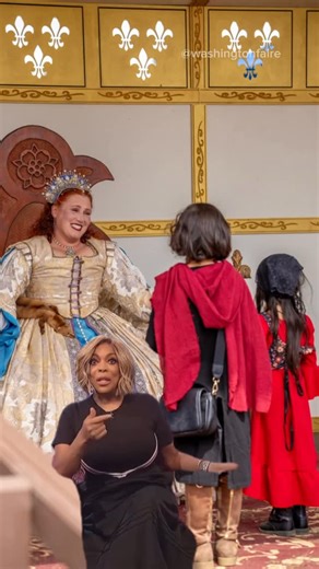 Washington Midsummer Ren Faire on Instagram: "She’s an icon. She’s a legend. She is our sovereign Queen! 👑✨ HUZZAH for Her Majesty Queen Elizabeth, ever radiant upon the throne of Merriwick! Her Majesty bids thee: 📜 Join the Royal Ledger! Enlist thy name upon our email scroll via the 🔗 in bio, and be first to receive decrees, secrets, and tidings of the 2026 season. #renfaire #renaissancefaire #washingtonfaire #renaissancefestival #washingtonmidsummer #pnw"