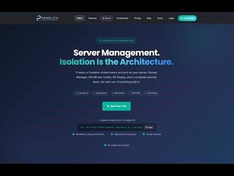 Panelica Nedir? Yeni Nesil Sunucu Yönetim Paneli Detaylı Anlatım