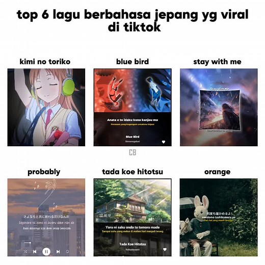 6 Lagu Jepang Viral di TikTok yang Harus Didengarkan