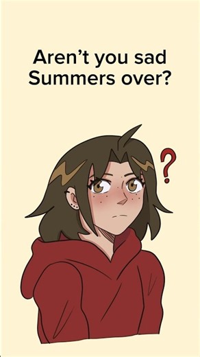 Aren’t you sad summers over? #libbysart #fall #relatable