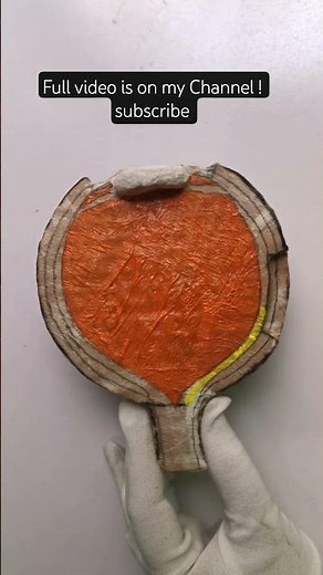 Eye Model #art #eye #craft #science #easy #tutorial #cardboard