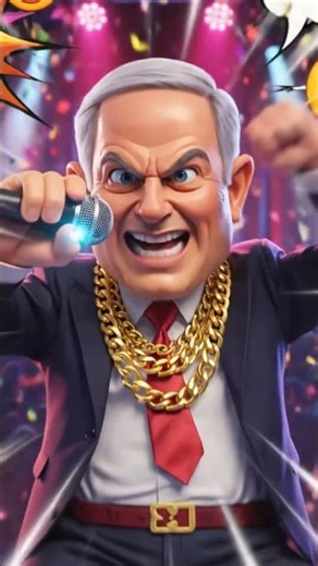 Epic AI Rap Battle: Trump & Netanyahu vs Putin & Iran Leader #brainrot #memesong #shorts