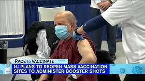 New Jersey coronavirus update: State likely to re-open vaccine mega-sites for booster shots