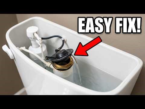 How to Fix a RUNNING Toilet in 2 Minutes - The GUARANTEED Method That Works EVERY Time!