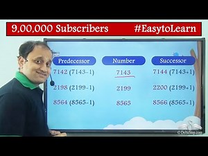 Predecessor and Successor | Numbers | Class 3 | CBSE | NCERT | ICSE