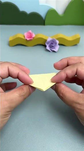 Easy Rose Origami Tutorial: Create a stunning rose with just your hands