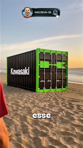 Qual dessas é a sua? Kawasaki de papelão ou KAWASAKI NINJA de verdade #kawasaki #kawasakininja