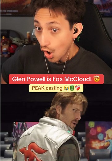 Glen Powell Cast as Fox McCloud in PEAK Universe