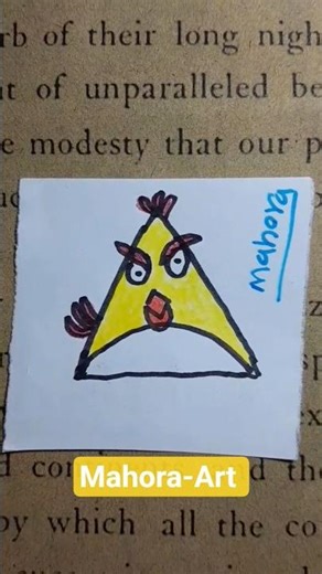 How to Draw Yellow Bird (Step-by-Step)