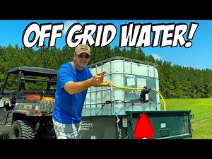 SIMPLE IBC Tote Pump System for OFF-GRID Water!