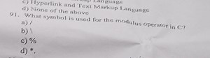 c) Hyperlink and Text Markup Ianguaged) None of the aboveWhat... | Filo