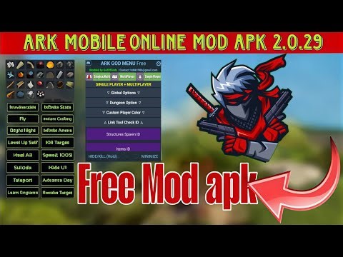Ark Mobile 2.0.29 Mod Menu apk || Mod🥵Unlimited Amber 💸 No Password🔓