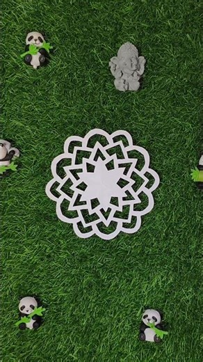 Easy Paper Cutting ✂️ | Kirigami Design Tutorial ❄️”