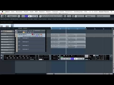 20.14 Cubase - MIDI aufnehmen, Multitimbrale Instrumente, Multi Output-Instrumente