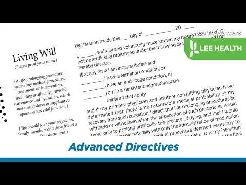 Advance Directives