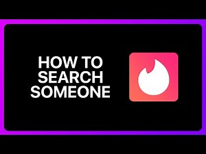 How To Search Someone In Tinder Tutorial