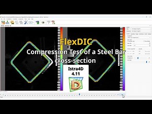 Compression Test of a Steel Bar cross-section
