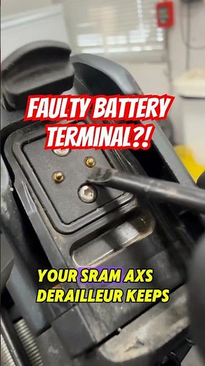 How To Repair SRAM AXS Battery Terminal | Easy RD & FD Fix That Saves Money! #mtb #sram #axs