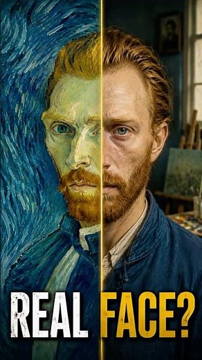 What Famous Painters REALLY Looked Like 😲 #history #art #shorts