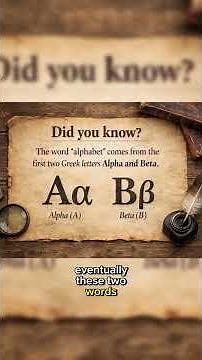 Old Words We Still Use Today And Where They Originated From History #WordOrigin #HistoryFacts