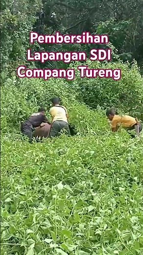 Pembersihan Lapangan SDI Compang Tureng