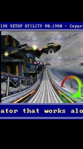 3DMark99 Racing Benchmark on a Voodoo2