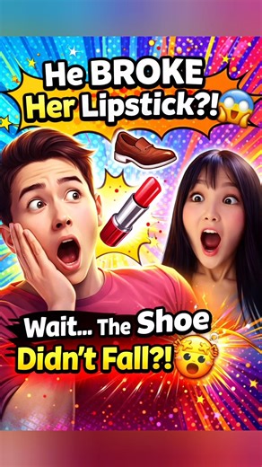 He Broke Her Lipstick… Now He’s In BIG Trouble! 😱 #shorts