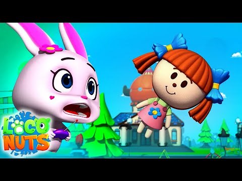 Luta pela boneca | Pré escola | Desenho animado infantil | Loco Nuts Português | Vídeos de bebê