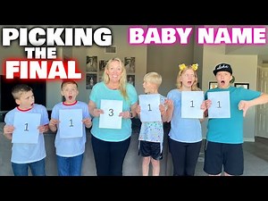 Finally Choosing Our Baby's Name!!!