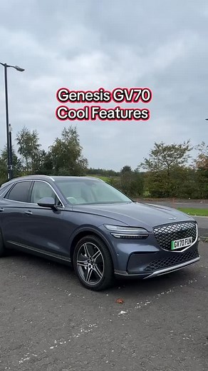 16 reactions · 3 comments | Cool features on the new Genesis GV70. Let me show you some of these insane features! #cargram #carfeatures #cartechnology #genesisgv70 | Cars of Glasgow | Facebook