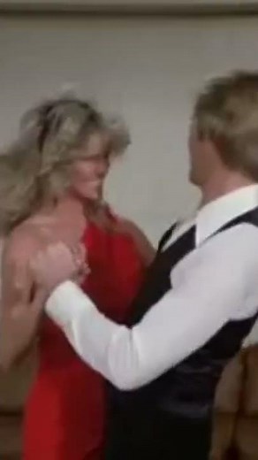 Farrah danced with Dennis Cole Dancing in the dark 1st Season Episode 19 1977