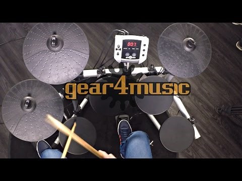 Digital Drums 400 Compact Electronic Drum Kit by Gear4music