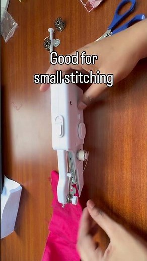 Portable Hand Sewing Machine Review | Must-Have Sewing Gadget #Shorts