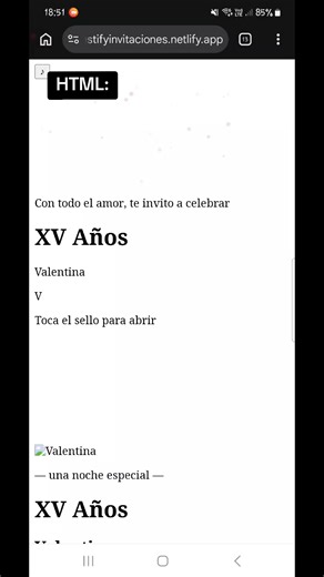 Q opinan? #coding #code #programming #invitacionesdigitales #xvaños