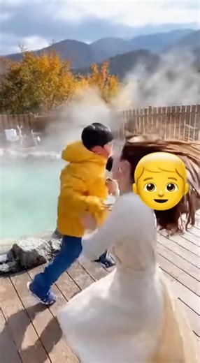 強風の現場に子供…何かがおかしい