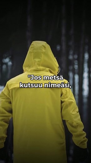 Älä vastaa, jos kuulet nimeäsi metsässä